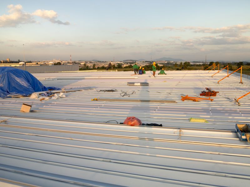Sheet Roofing Installation detail